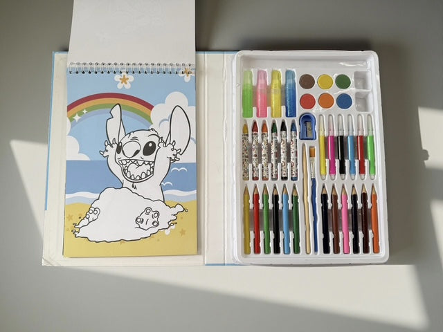 38 in 1 Kids Colouring Book Set